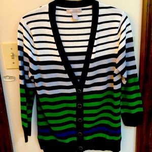 Multicolor Banana Republic cardigan